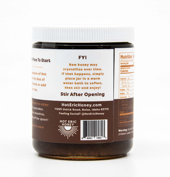 Cacao Turmeric Organic Natural Honey | Hot Eric Honey