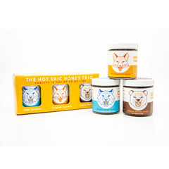 Turmeric Organic Natural Honey - 3 Flavor Sample Set | Hot Eric Honey